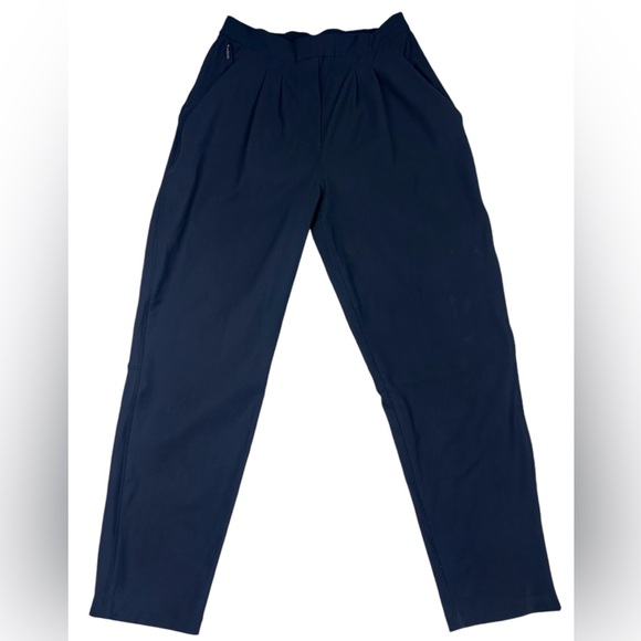 Lululemon Essential High Rise Trouser Pants Tapered Leg W5CI3S DarkAcademia - Picture 7 of 15